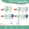 163PCS Under The Sea Balloon Garland Arch Kit, Ocean Theme Party Decorations, Blue Green Sand White Balloon Arch, Baby Shower Birthday Underwater Party Supplies